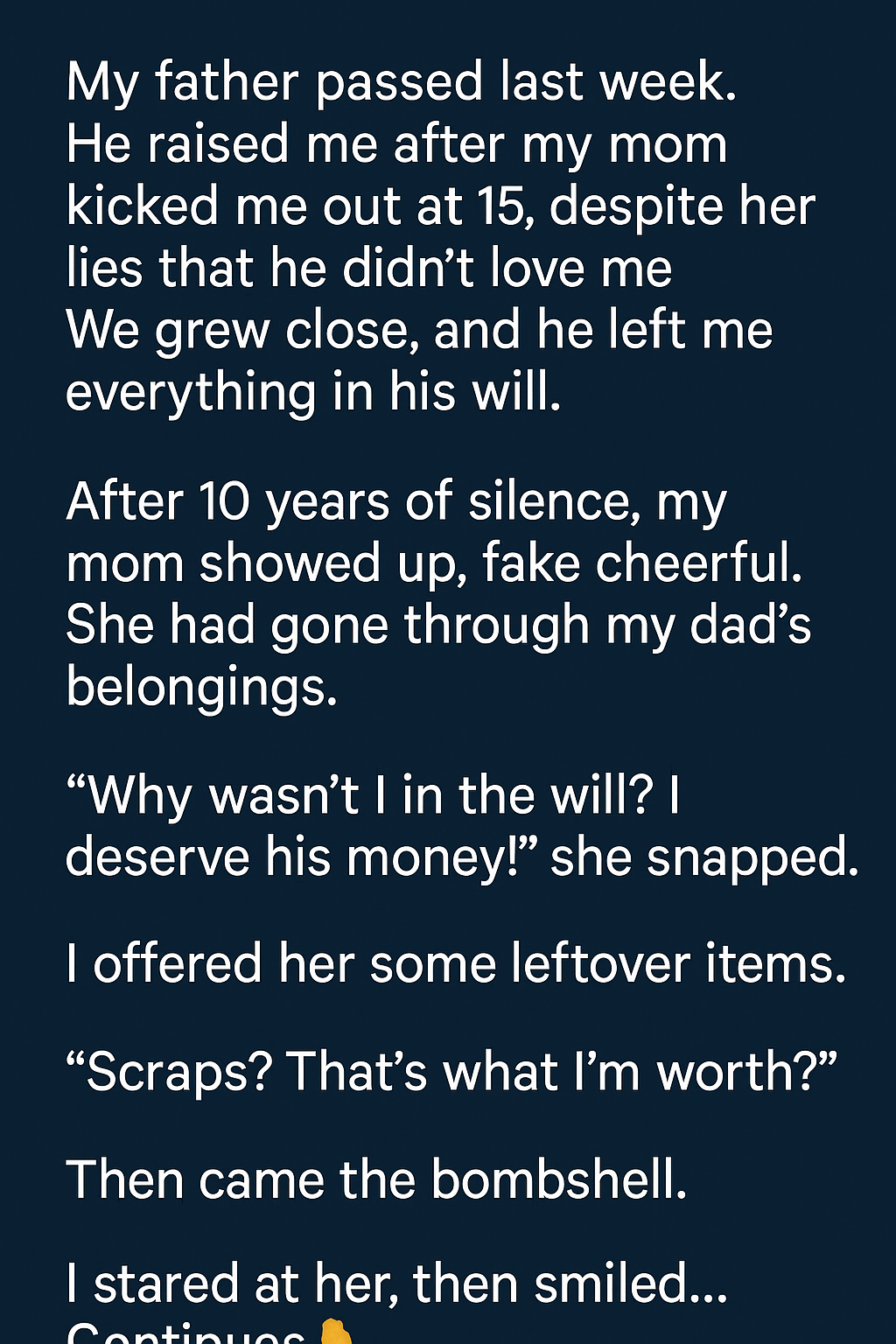 “The Day I Walked Away from My Past and Found True Freedom”