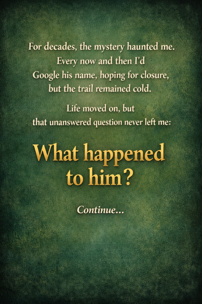 The Boy Who Disappeared Without a Trace—Then Returned Decades Later