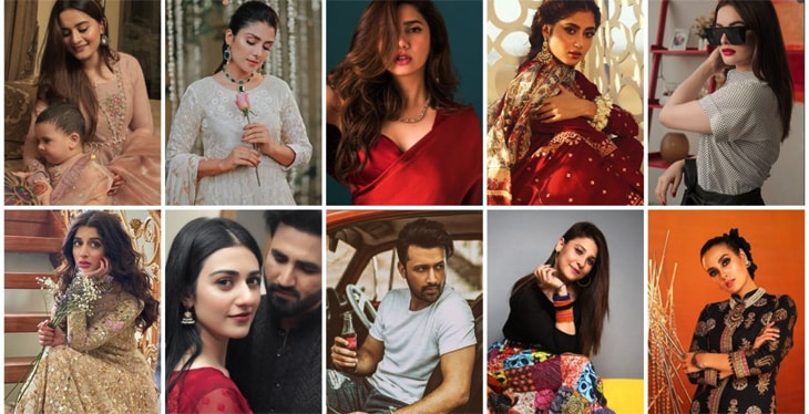 Top 10 Pakistani Celebrities Instagram